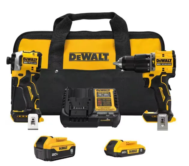 DeWalt Atomic 20V Lithium-Ion Cordless 2-Tool Combo Kit
