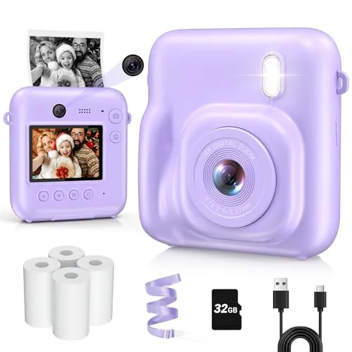Aasonida Kids Instant Print Camera