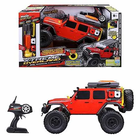 Costco Members: Maisto Jeep Overlander Radio Control Car (2 Colors)