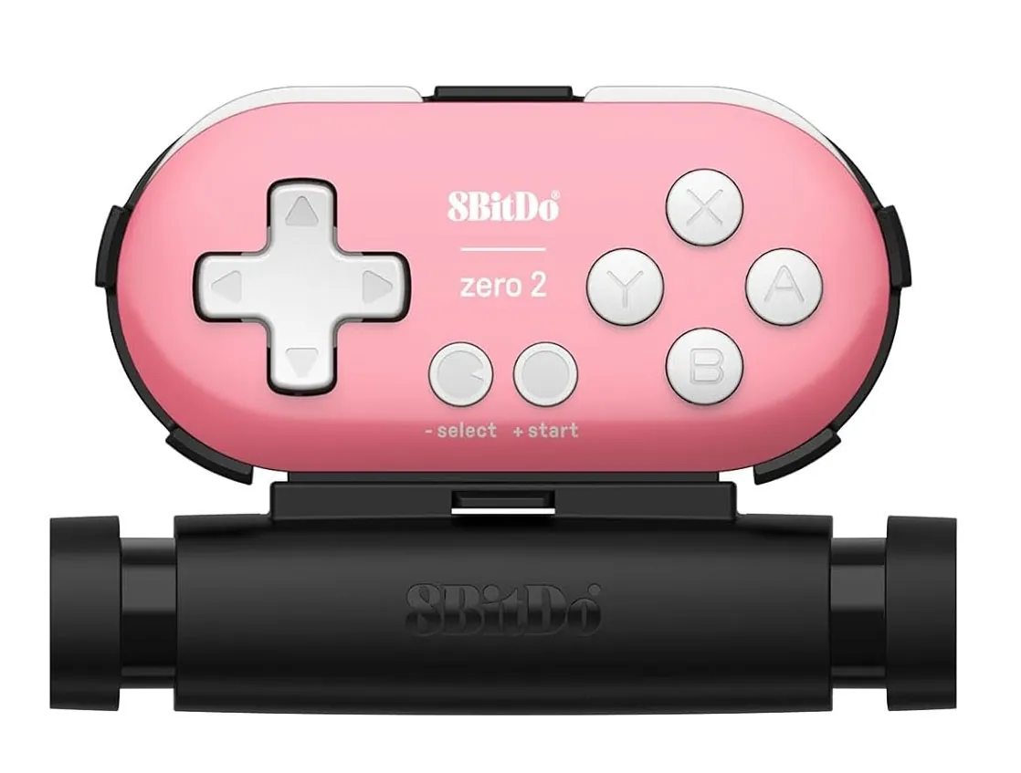 8Bitdo Zero 2 Bluetooth Mini Controller with Mobile Clip