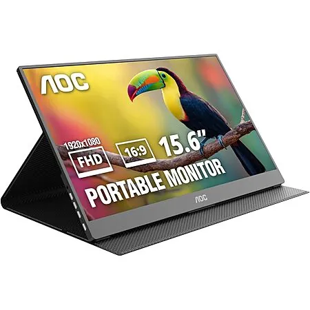 15.6" AOC 16T20 FHD 60Hz IPS Portable Monitor