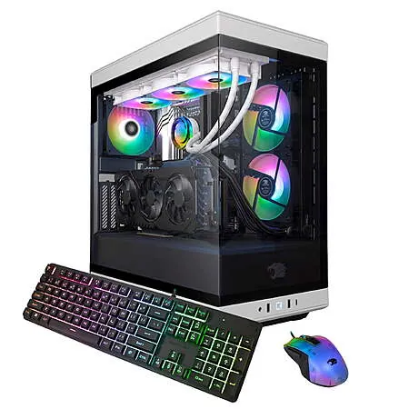iBUYPOWER Y40 PC: Ryzen 9 9900X, RX 9070XT, 32GB DDR5, 1TB SSD