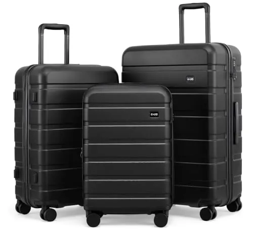 Coolife Luggage Set - 3 Piece Set