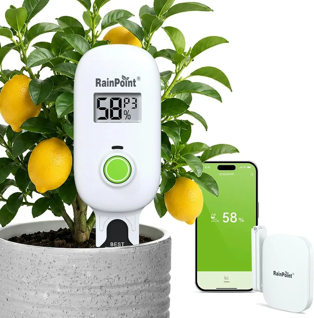 Rainpoint Smart Digital Wireless Plant Moisture Meter