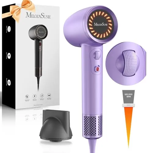 MelodySusie 1600W Ionic Hair Dryer