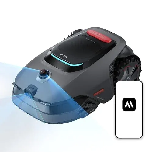 MOVA LiDAX Ultra 2000 Robot Lawn Mower with 4G for 0.5 Acre