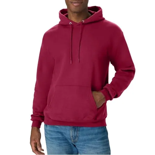Hanes Men's EcoSmart Fleece Pullover Hooded Sweatshirt