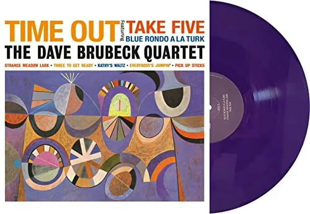 Dave Brubeck Quartet Time Out Purple Vinyl Record