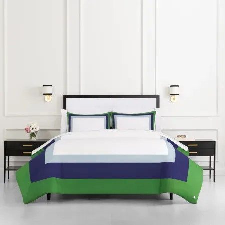 Kate Spade New York Color Block Twin Comforter Set
