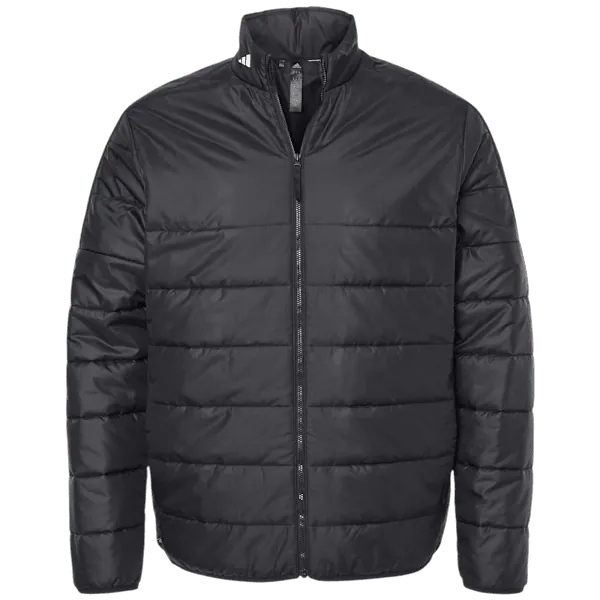 adidas Men's 3-Stripes Full-Zip Puffer Jacket