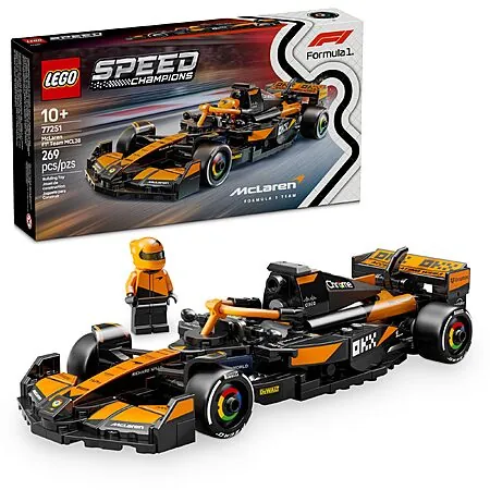 269-Pc LEGO Speed Champions: McLaren F1 Team MCL38 Race Car Building Set