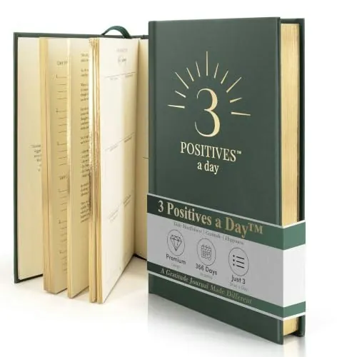 3 Positives a Day One-Year Mindfulness and Gratitude Journal