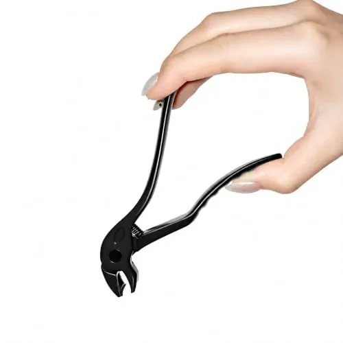 S2 Steel Long Handle Toenail Clippers for Seniors, Thick Nails