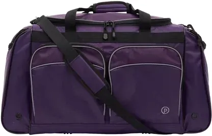 Protege 28" Large Polyester Sport Travel Duffel Bag, Purple