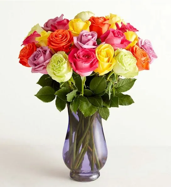 Two Dozen Assorted Roses