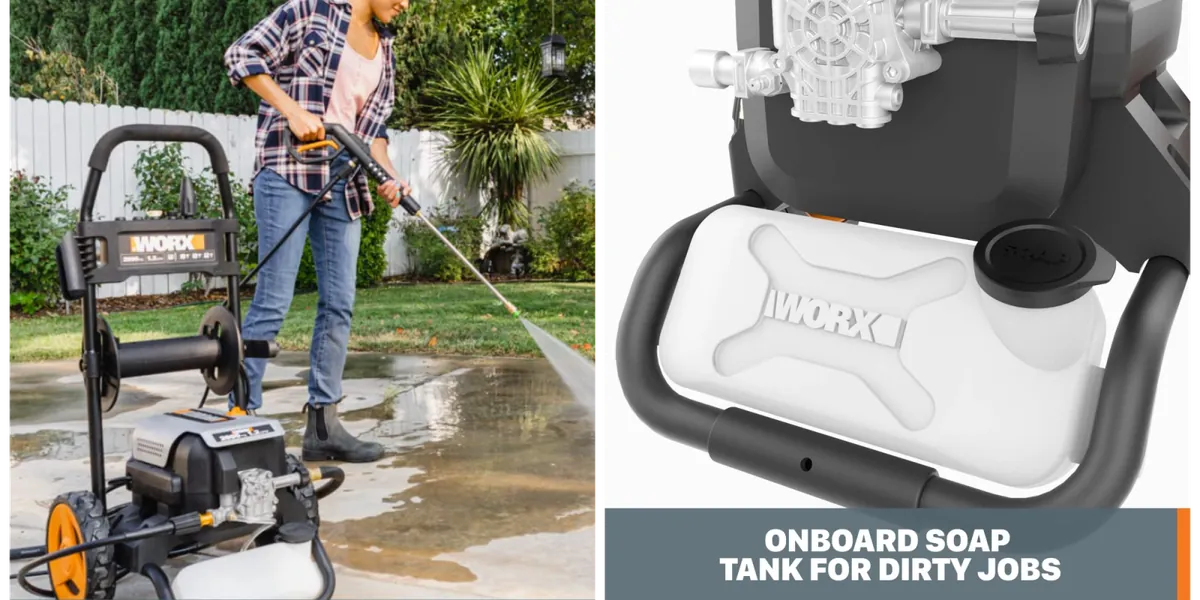 13A 2,200 PSI Electric Pressure Washer