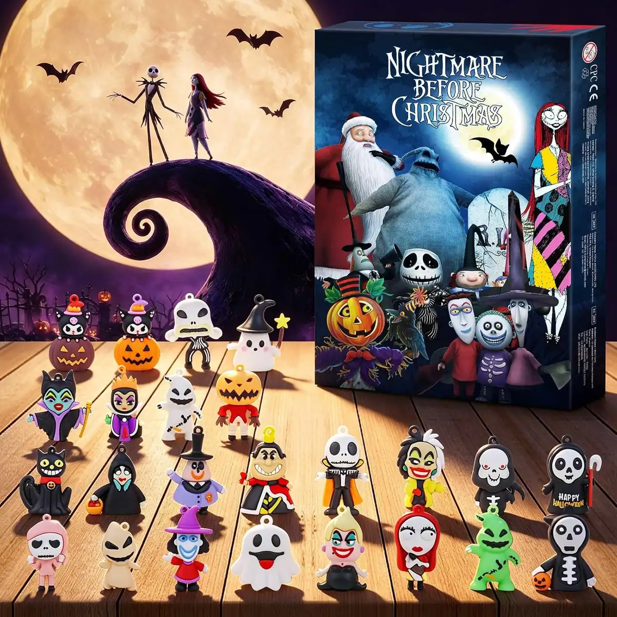 SWIND Halloween Nightmare Before Christmas Countdown Calendar