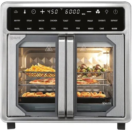 Kitchen Elite 16QT French Door Air Fryer Oven