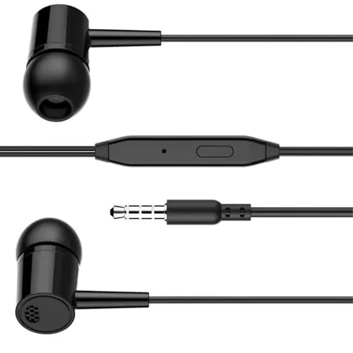 Wired in Ear Headphones with Built-in Mic Stereo