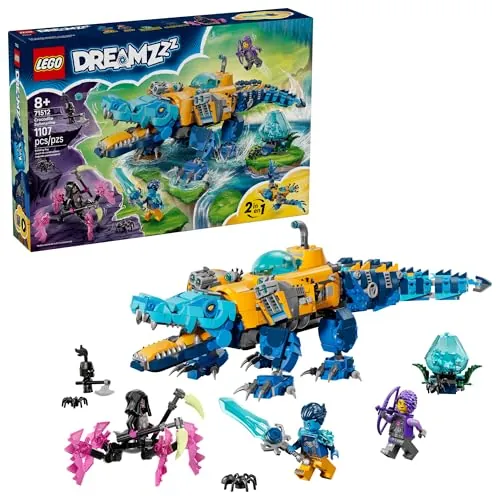LEGO Dreamzzz: Season 4 - Crocodile Submarine (71512, 1107-Piece)