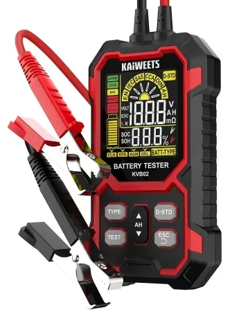 KAIWEETS 12V/24V Car Battery Tester