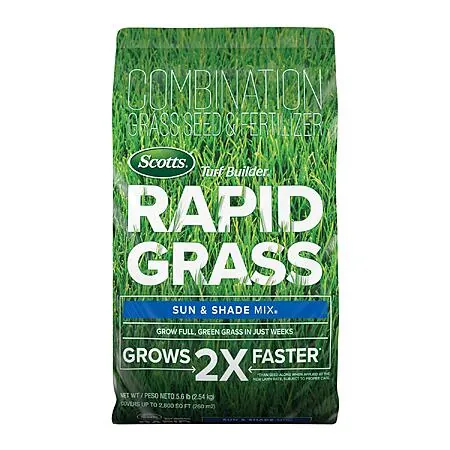 5.6-Lb Scotts Turf Builder Rapid Grass Seed Sun & Shade Mix