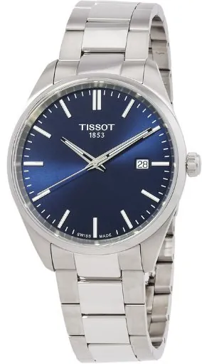Tissot PR 100 Quartz Blue Dial Men's Watch