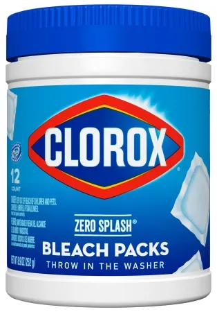 12-Count Clorox Zero Splash Bleach Packs (8.9oz)