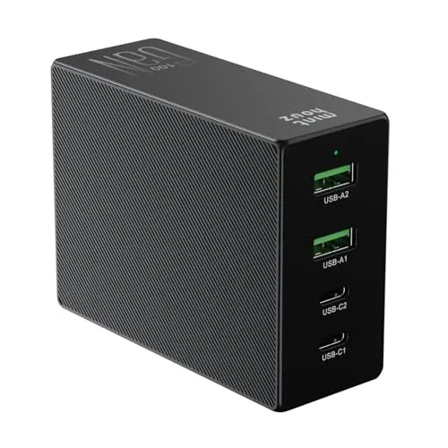 Minthouz 100W Fast Phone Charger with 2 USB-A and 2 USB-C Ports