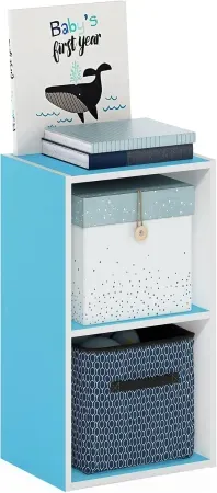Furinno PASIR 2-Tier Open Bookshelf