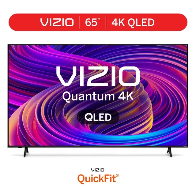 VIZIO 65" Class Quantum 4K QLED HDR Smart TV (New) VQD65M-08