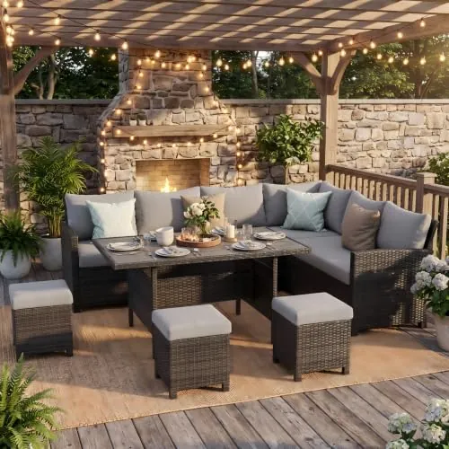 Wisteria Lane 7 Piece Patio Furniture Set