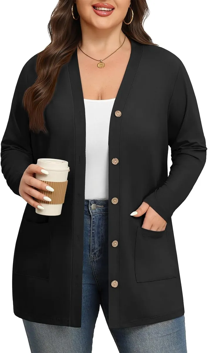 Women’s Plus Size Cardigan