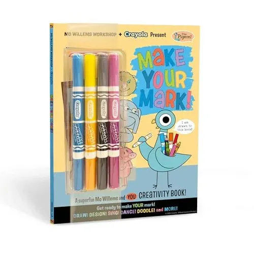Mo Willems Workshop and Crayola Present: Make Your Mark! Book