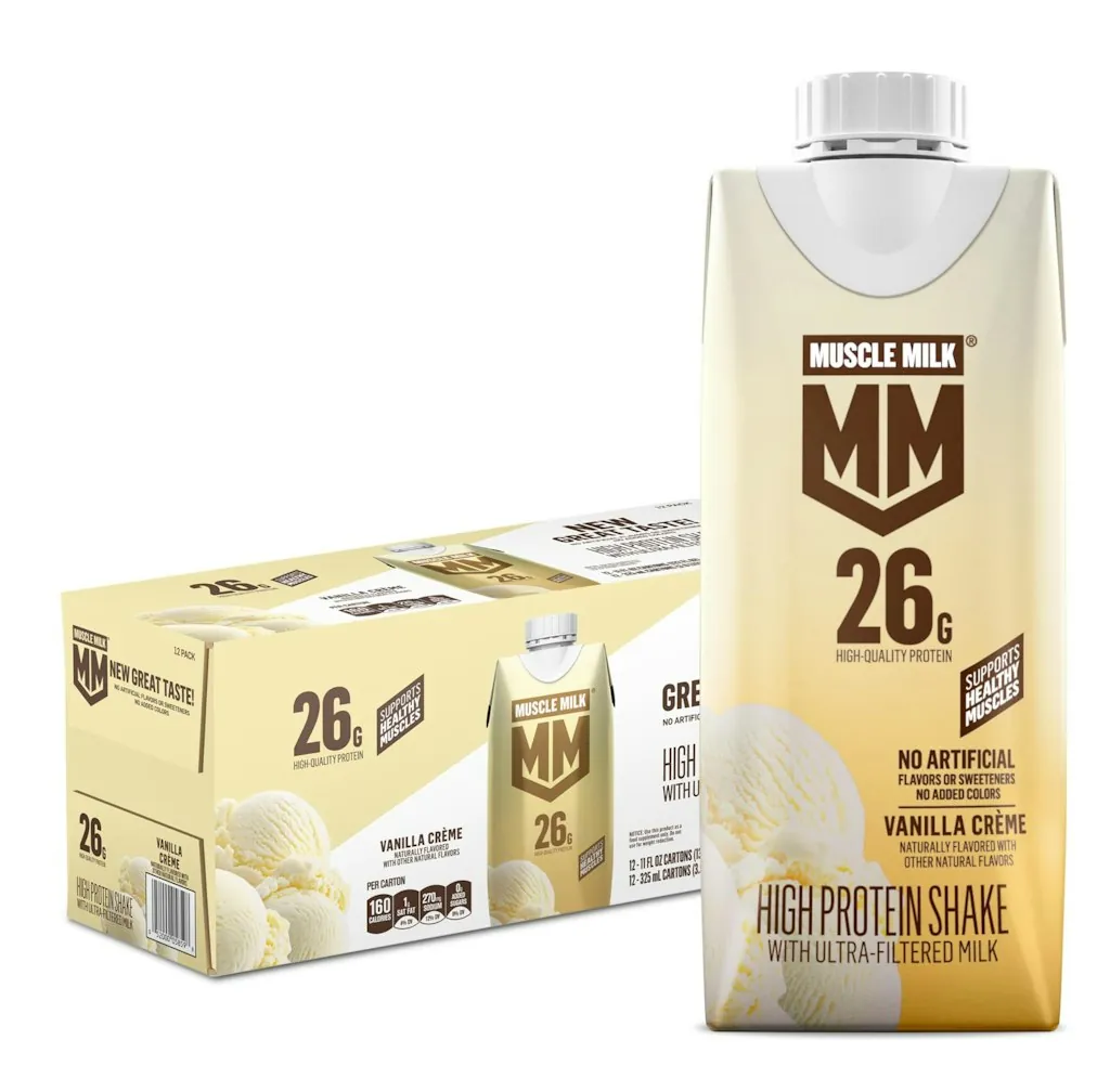 Muscle Milk High Protein Vanilla Crème Shake 12-Pack