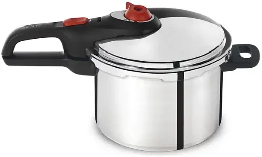 T-fal Secure Aluminum Stovetop Pressure Cooker 6-Quart
