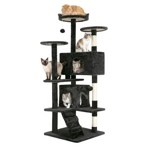 FDW 54" Cat Tree Tower Multi-Level Indoor Activity Center