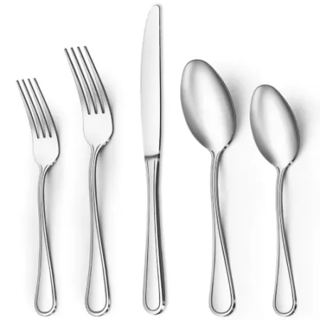 20-Piece BEWOS Stainless Steel Flatware Set