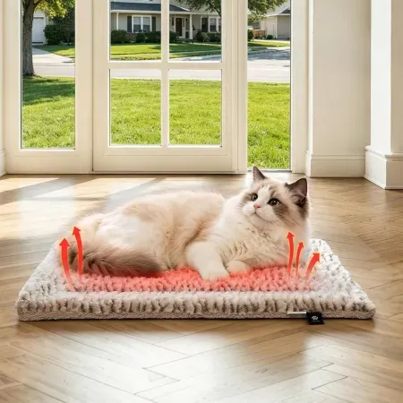Mora Pets Self-Warming Reversible Cat & Dog Bed Mat