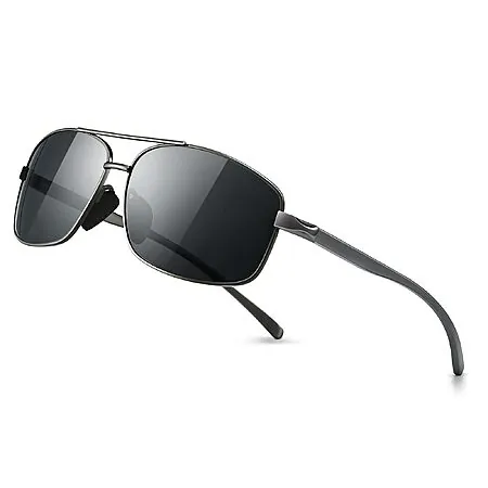 SUNGAIT Ultra Lightweight Rectangular UV400 Polarized Sunglasses (various)