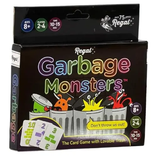 Regal Games Garbage Monsters Card Game Set