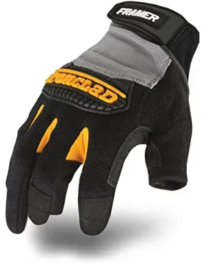 Ironclad Framer Open Finger Carpenter Work Gloves (XL)