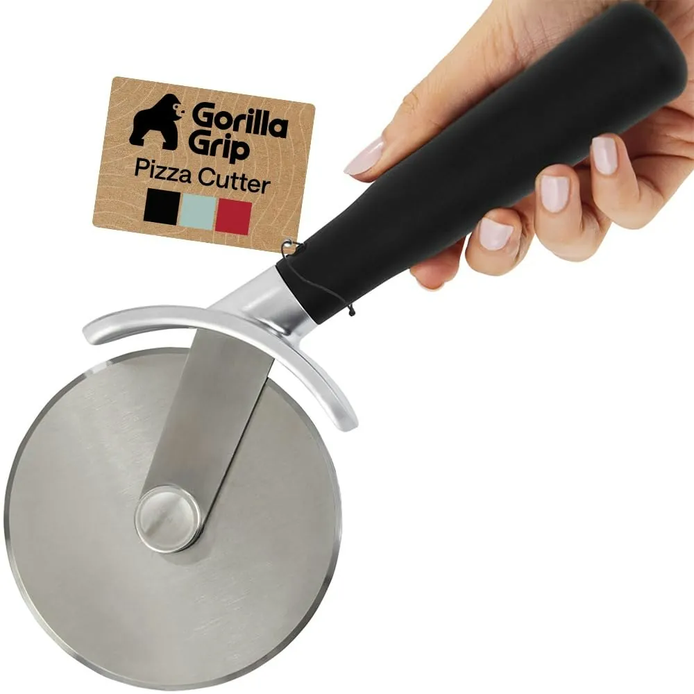 Gorilla Grip Large Stainless Steel Pizza Cutter
