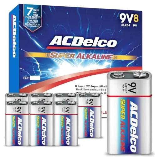 ACDelco 8-Count 9V Batteries