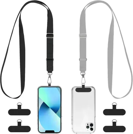 2-Pack Python Trend One Universal Nylon Cell Phone Crossbody Lanyard