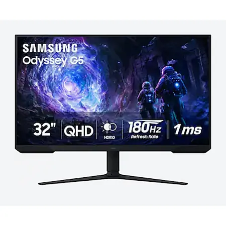 32" Samsung Odyssey G51F 2560x1440 180Hz 1ms VA FreeSync Monitor