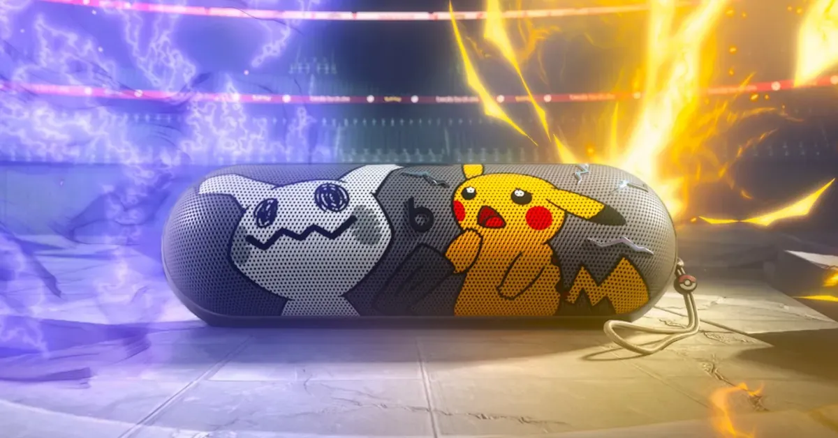 Heads up Trainers, here’s your first official look at the new Pokémon x Beats Pill speaker