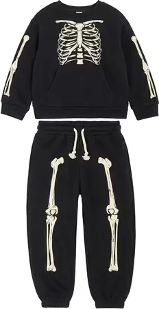 Way To Celebrate Toddler Halloween Pullover and Jogger Set, 12M-5T