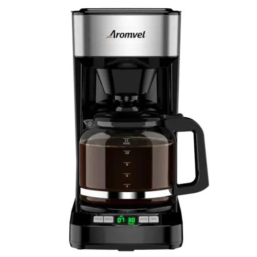 Aromvel 12 Cup Coffee Maker with LED Display