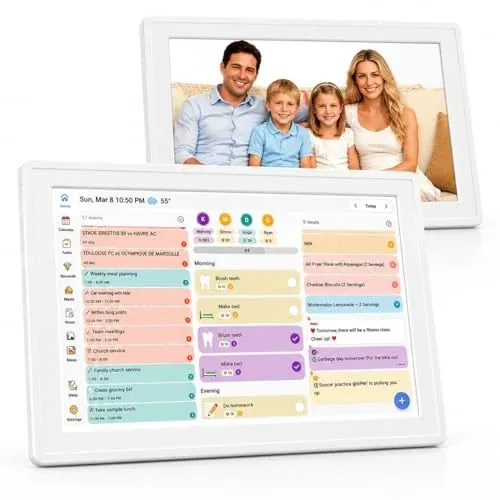 Digital Calendar Wall Planner 10.1 Inch Touch Screen WiFi